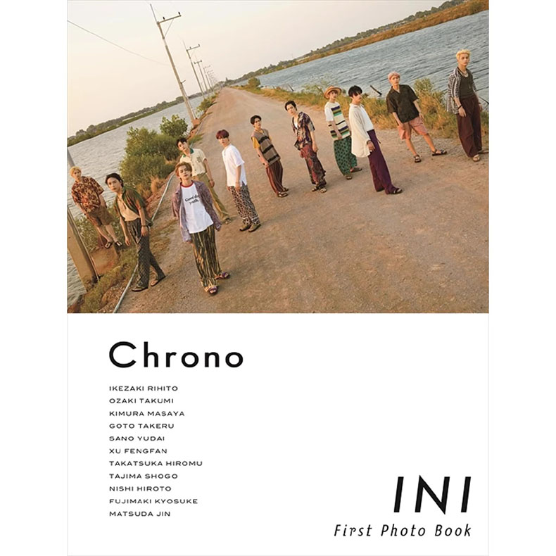 【预售】日文原版 INI 1st写真集『 Chrono』 INI第一本写真集Chronoワニブックス INI桑島智輝人物写真照片摄影集艺术书籍