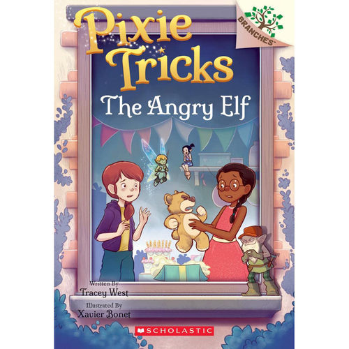 【现货】英文原版 The Angry Elf A Branches Book 愤怒的精灵Pixie Tricks #5 Scholastic儿童课外英语阅读奇幻魔法冒险故事章节