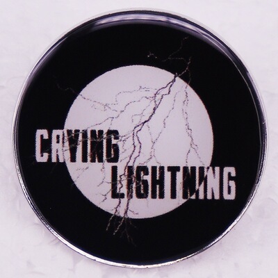 Crying Lightning北极猴子Arctic Monkeys摇滚乐队金属徽章胸针