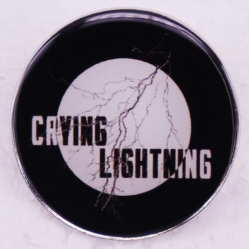 Crying Lightning北极猴子Arctic Monkeys摇滚乐队金属徽章胸针