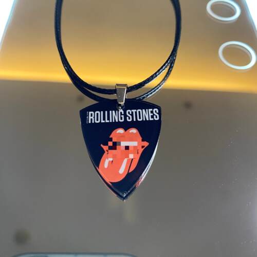 Rolling Stones滚石乐队项链周边拨片配饰专辑欧美摇滚徽章配饰