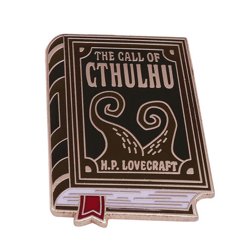 The Call of Cthulhu 克苏鲁的呼唤小说主题金属徽章胸针配饰Pins