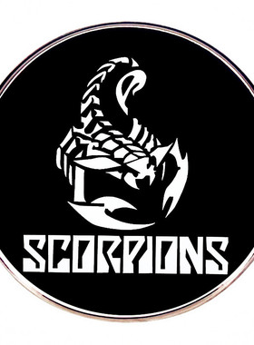 Scorpions蝎子乐队胸针摇滚重金属音乐别针胸章合金徽章配饰