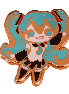 Hatsune Miku 初音未来 金属徽章胸针配饰 Pins