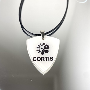CORTIS男团马丁赵雨凡周边吉他拨片项链配饰专辑物料摇滚徽章应援
