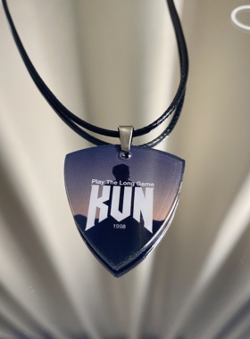 蔡徐坤周边Deadman吉他拨片项链应援配饰专辑徽章亚克力挂饰物料