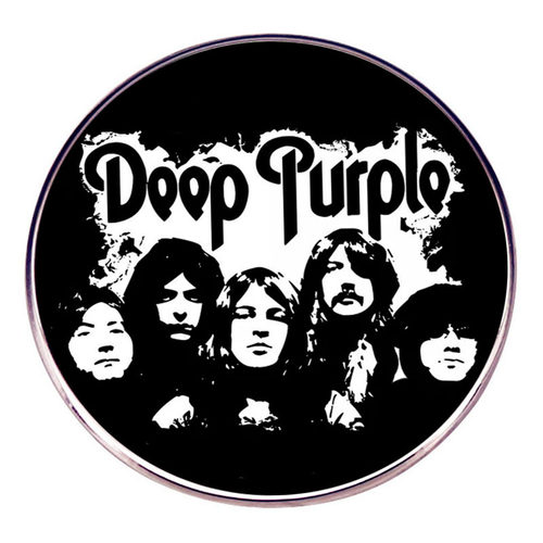 Deep Purple深紫乐队胸针英国硬摇滚音乐别针金属合金徽章配饰