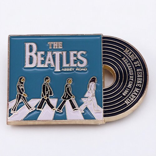 披头士The Beatles Abbey Road别针徽章金属胸针Pins书包外套配饰