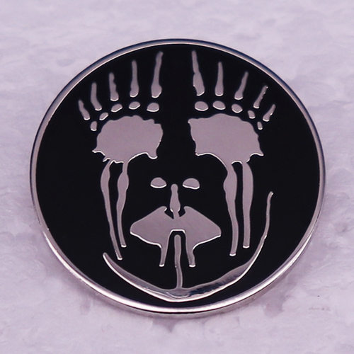 Slipknot 活结乐队手掌面具重金属摇滚音乐金属徽章胸针配饰 Pins