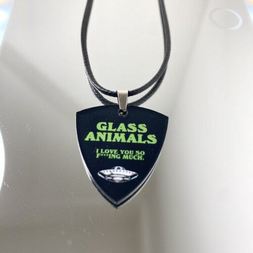 Glass Animals 易碎动物周边项链拨片配饰专辑挂饰演唱会钥匙扣
