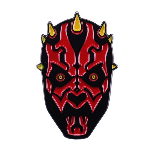 Darth Maul 达斯·摩尔星球大战角色金属徽章胸针配饰Pins