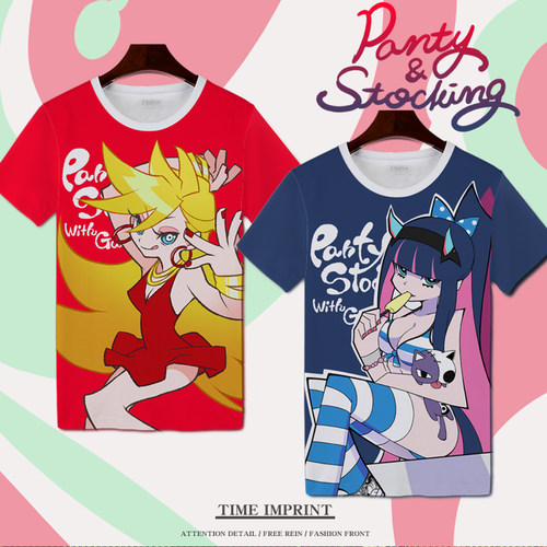 吊带袜天使短袖T恤速干