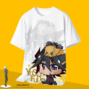 2024游戏王 T恤暗武藤cos同款衣服短袖二次元痛衣青少年夏季上衣