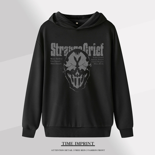 宽松装 大码 亡灵想要隐退卫衣连帽动漫周边痛衣服定制二次元 叹息