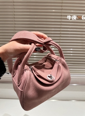 高端定制琳迪包纯手工手缝蜡线迷你mini医生包lindy进口tc皮19 13