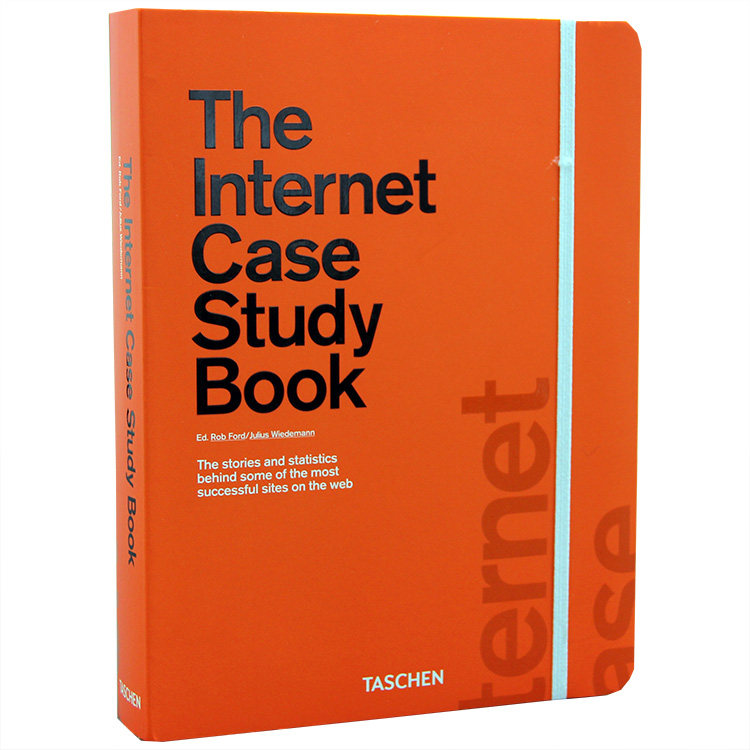 【特价清仓】英文原版 The Internet Case Study Book 因特网案例研究手册 Taschen出版 网页平面设计书籍