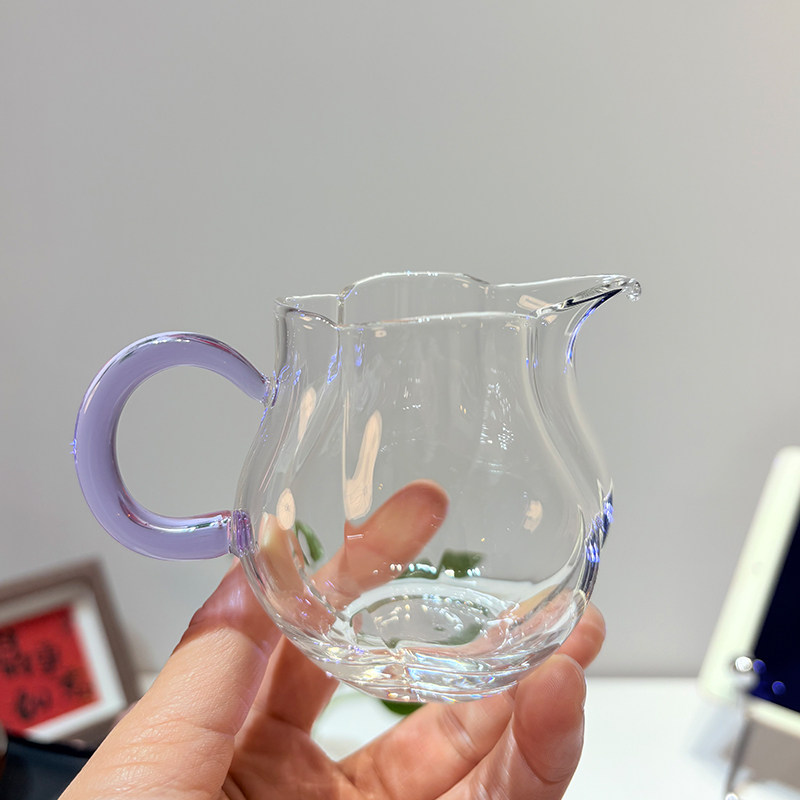 高硼硅玻璃公道杯茶海高档功夫茶道配件耐高温分茶器