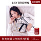 MARY LILY BROWN2025秋冬新品 QUANT毛绒链条斜挎单肩包LWGB255303