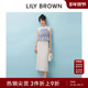 荷叶边吊带无袖 LILY BROWN春夏款 连衣裙两件套LWFO252093