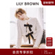 可爱圆领亮丝蝴蝶结针织开衫 LILY BROWN2026早春新品 LWNJ261808