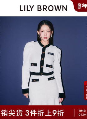 LILY BROWN秋冬款 MARY QUANT小香风短款半身裙LWNS245092