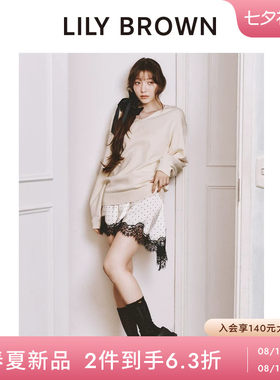 LILYBROWN针织衫吊带连衣裙套装