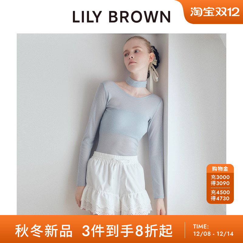 LILYBROWN系带吊带连体衣套装