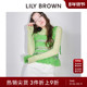 LILY BROWN春夏款 百搭甜辣风镂空吊带针织上衣LWNT241053