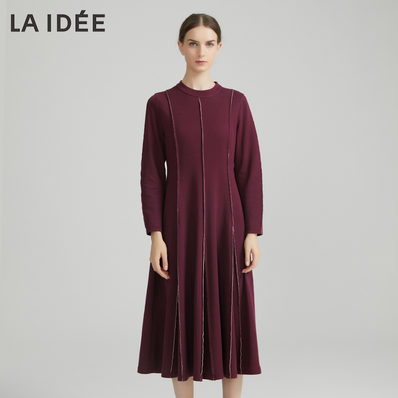 laidee罗兰伊杜2022长袖连衣裙