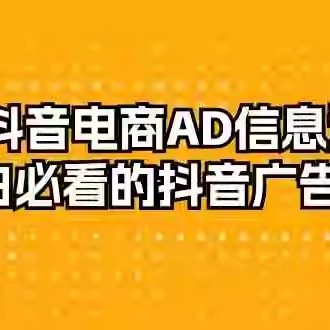 抖音电商-AD信息流 28式抖音广告投放课程-29节项目教程