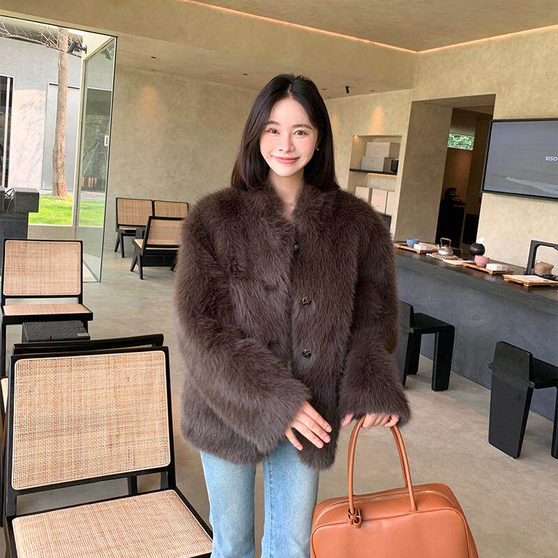 2024新款皮毛一体外套
