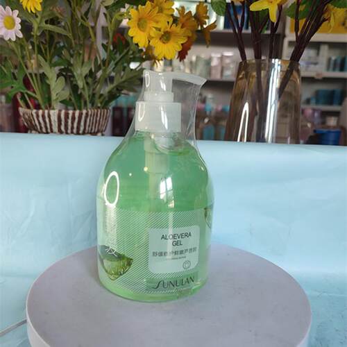 桑芙兰舒缓修护鲜嫩芦荟胶500ml清爽水润补水保湿成人