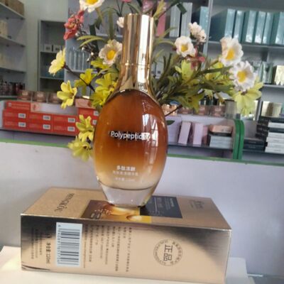 名蔻小金瓶多肽冻龄亮肤柔滑精华乳120ml水润保湿水润女士