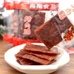 休闲办公室聚会零食 原味猪肉干小包装 靖江特产 向阳猪肉脯