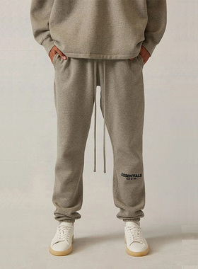 Essentials Sweatpant SS22加绒收口长裤针织运动裤男