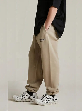 ESSENTIALS Sweatpant FW24 美式潮牌卫裤加绒束脚长裤