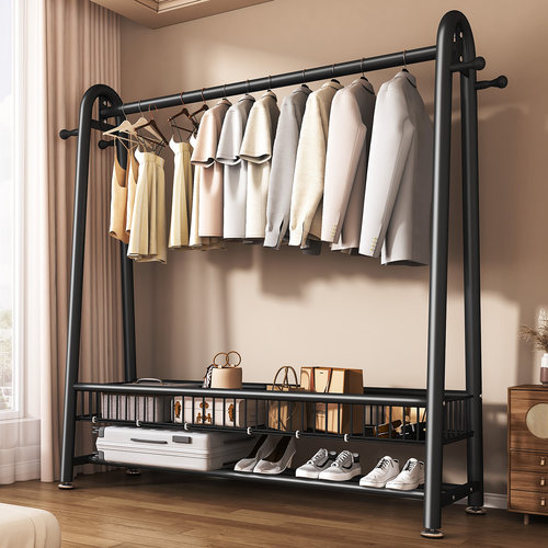 【巨粗32管！】家用衣架衣帽架