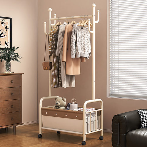 【轻奢皮兜不褶皱！】挂衣架落地