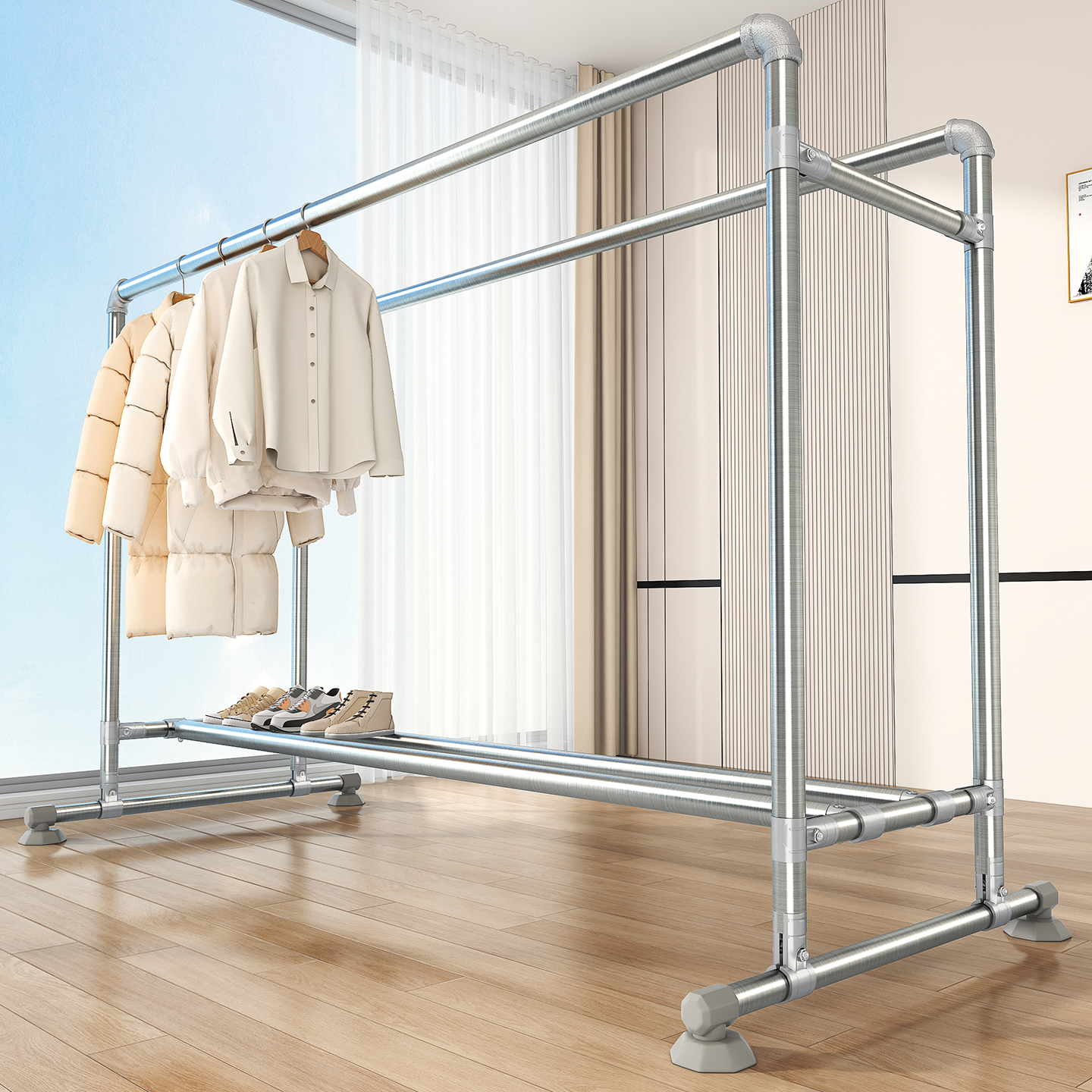 加粗管材！晾晒无忧！