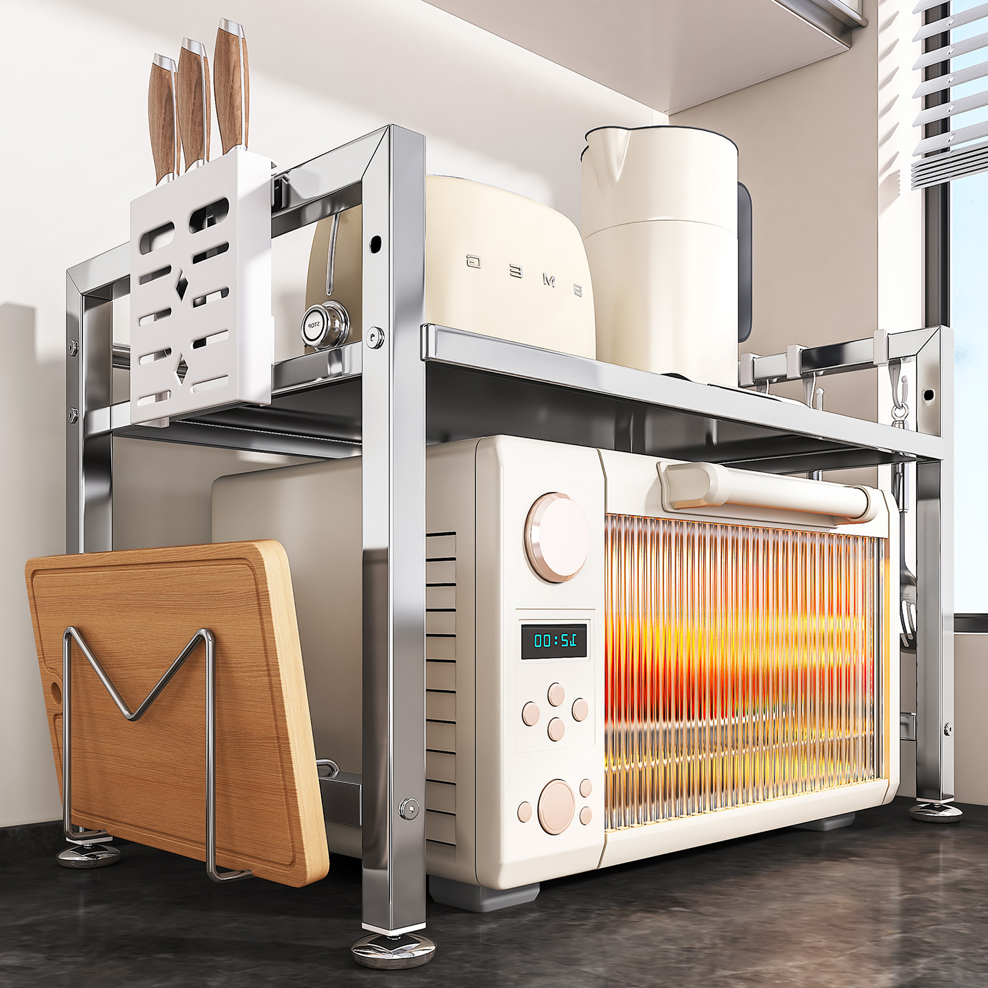 【微波炉烤箱支架】厨房必备神器