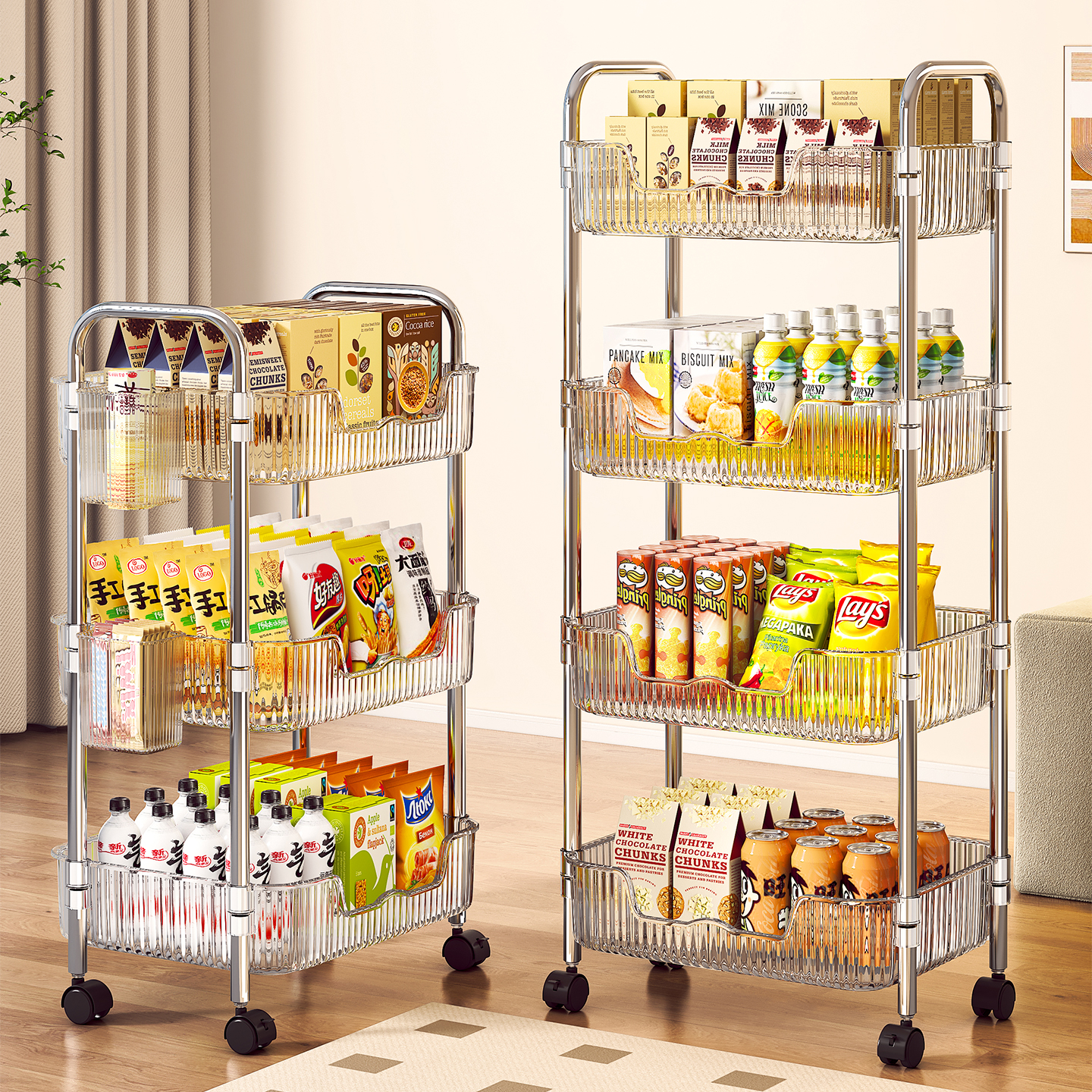 【升级加厚亚克力】零食置物架