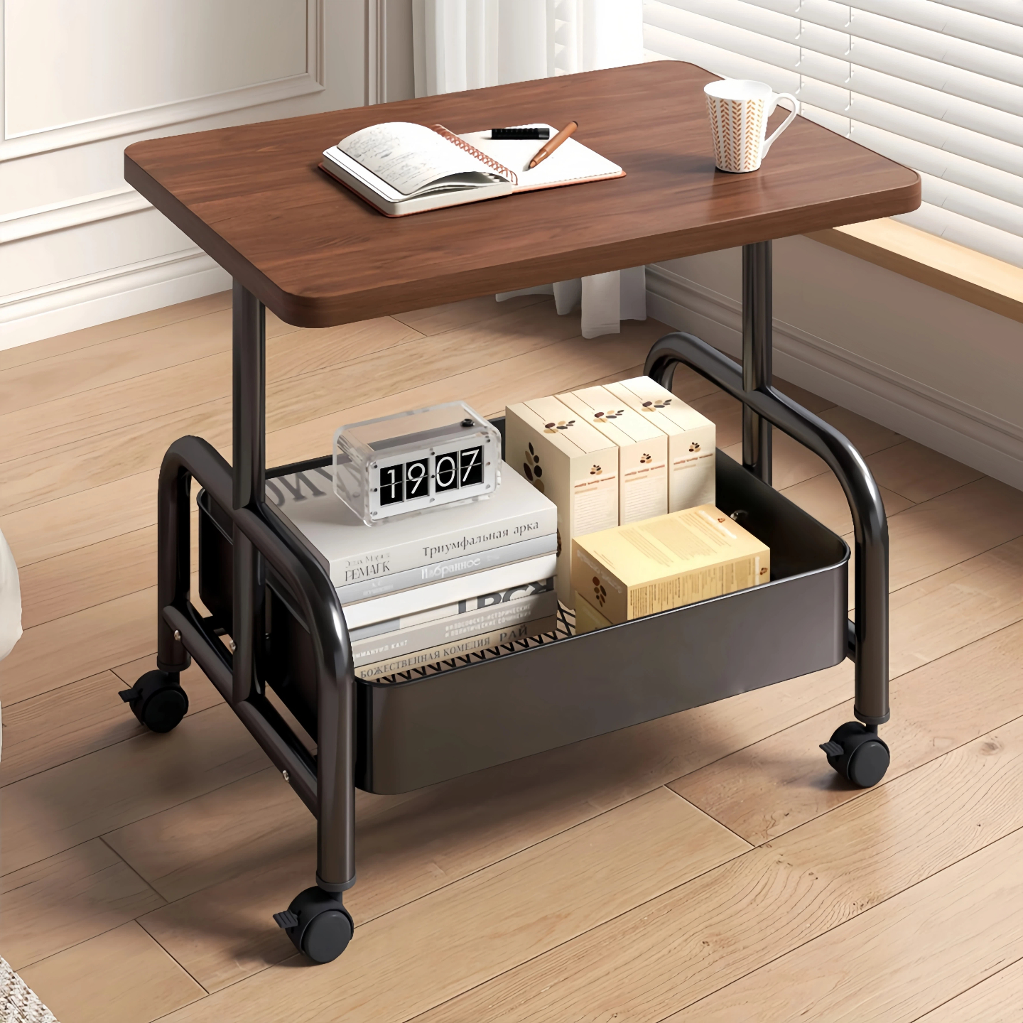 颜值党狂喜！中古双层边几