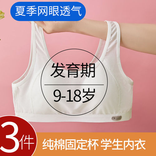 少女内衣二三阶段初高中文胸纯棉