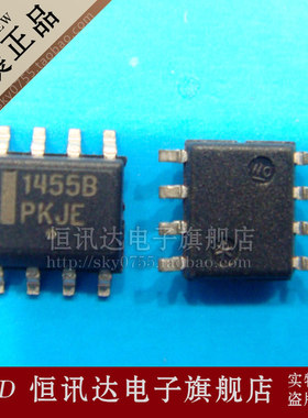 液晶电源芯片 MC1455BDR2 MC1455BD 1455B ON/SOP-8 全新原装