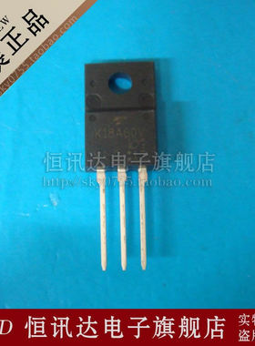 MOS场效应管 TK18A60V K18A60V TOSHIBA/TO-220F  全新原装