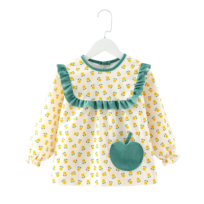 洋气女童反穿衣灯芯绒秋冬