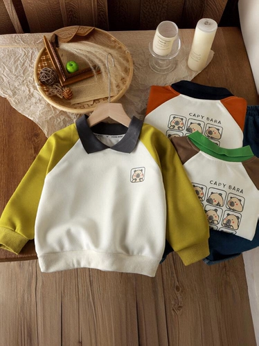 Осенняя детская толстовка для мальчиков, детский свитшот для отдыха