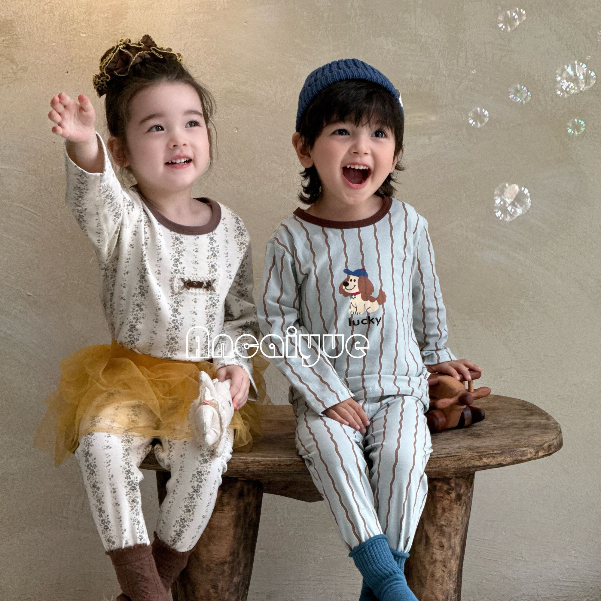 内衣套装男童女童秋衣秋裤秋冬