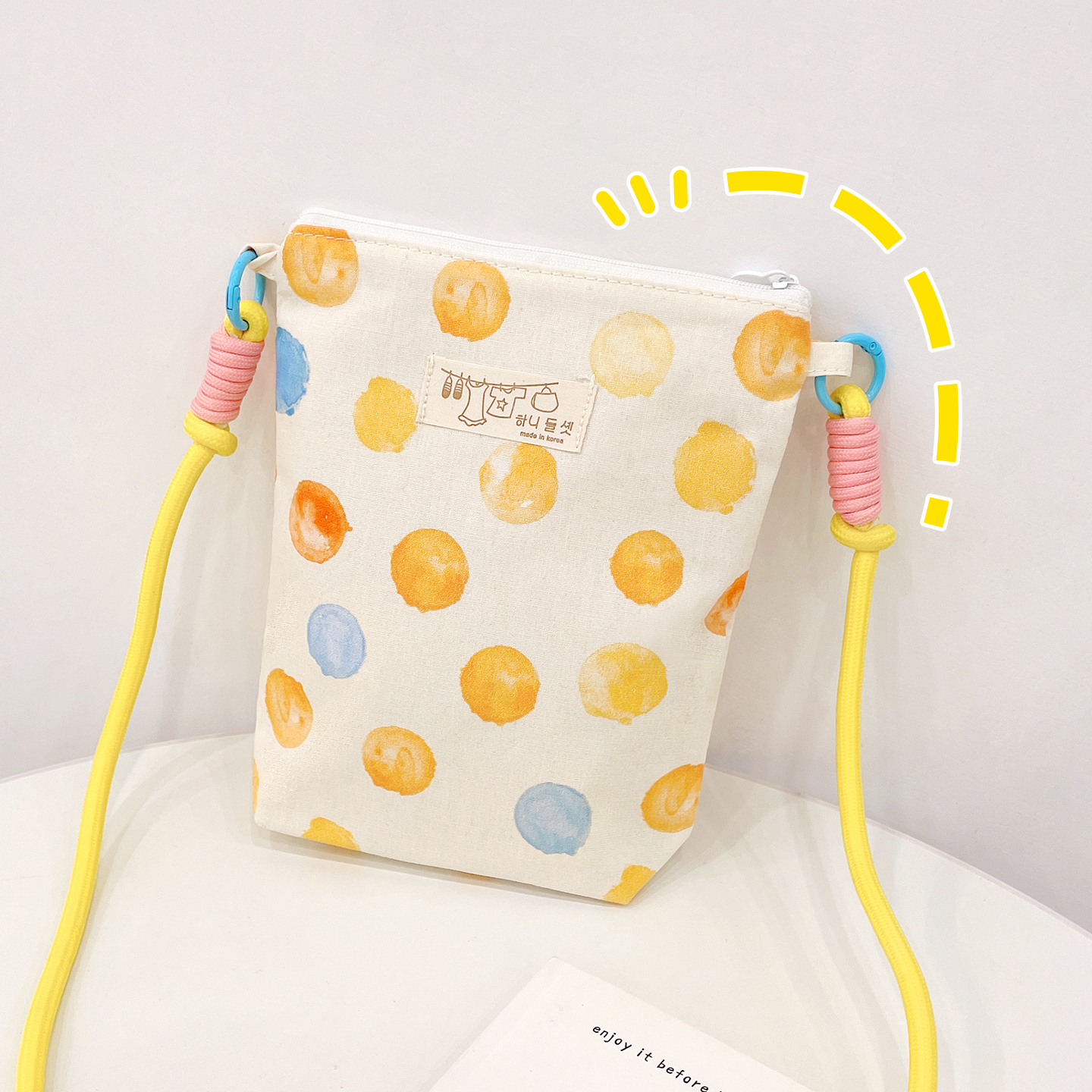 新款大容量迷你女斜挎帆布手机包