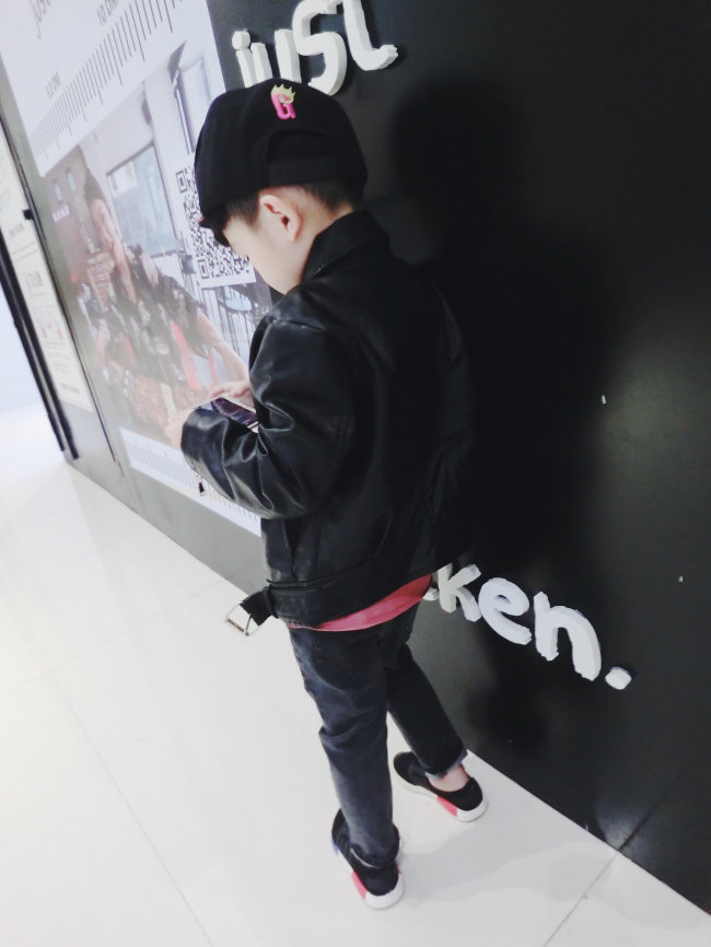 Blouson enfant en cuir PU - Ref 2159494 Image 4